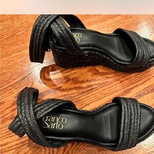 Franco Sorto pina wedge strappy sandals